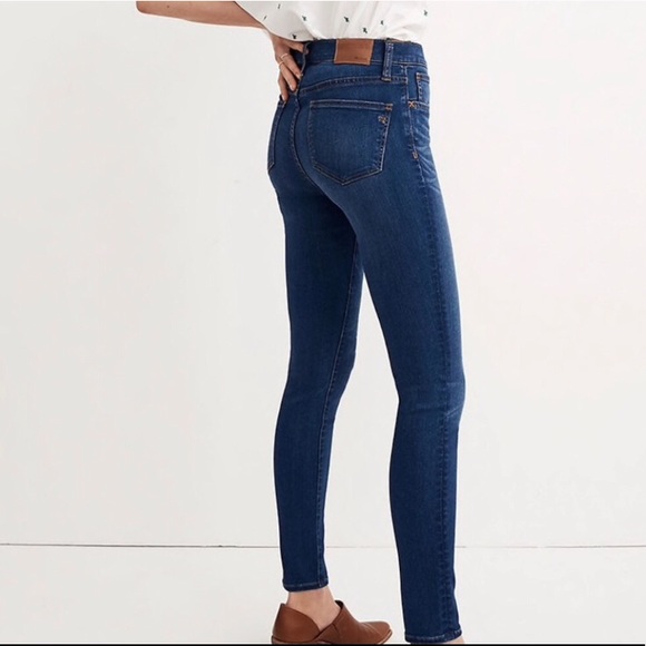 Madewell Denim - Madewell Roadtripper Skinny Jeans 27 dark wash